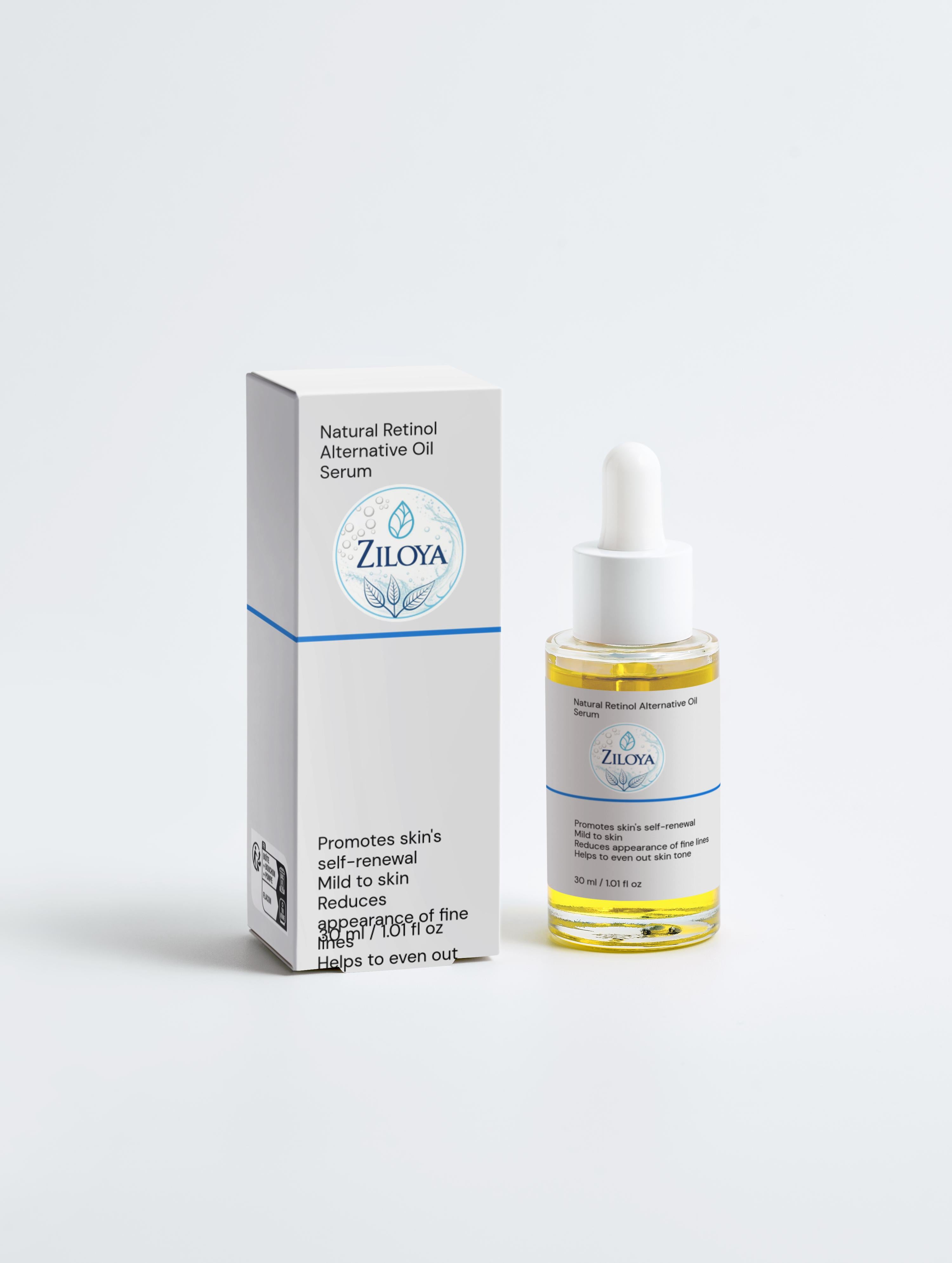 Natural Retinol Alternative Oil Serum | Ziloya