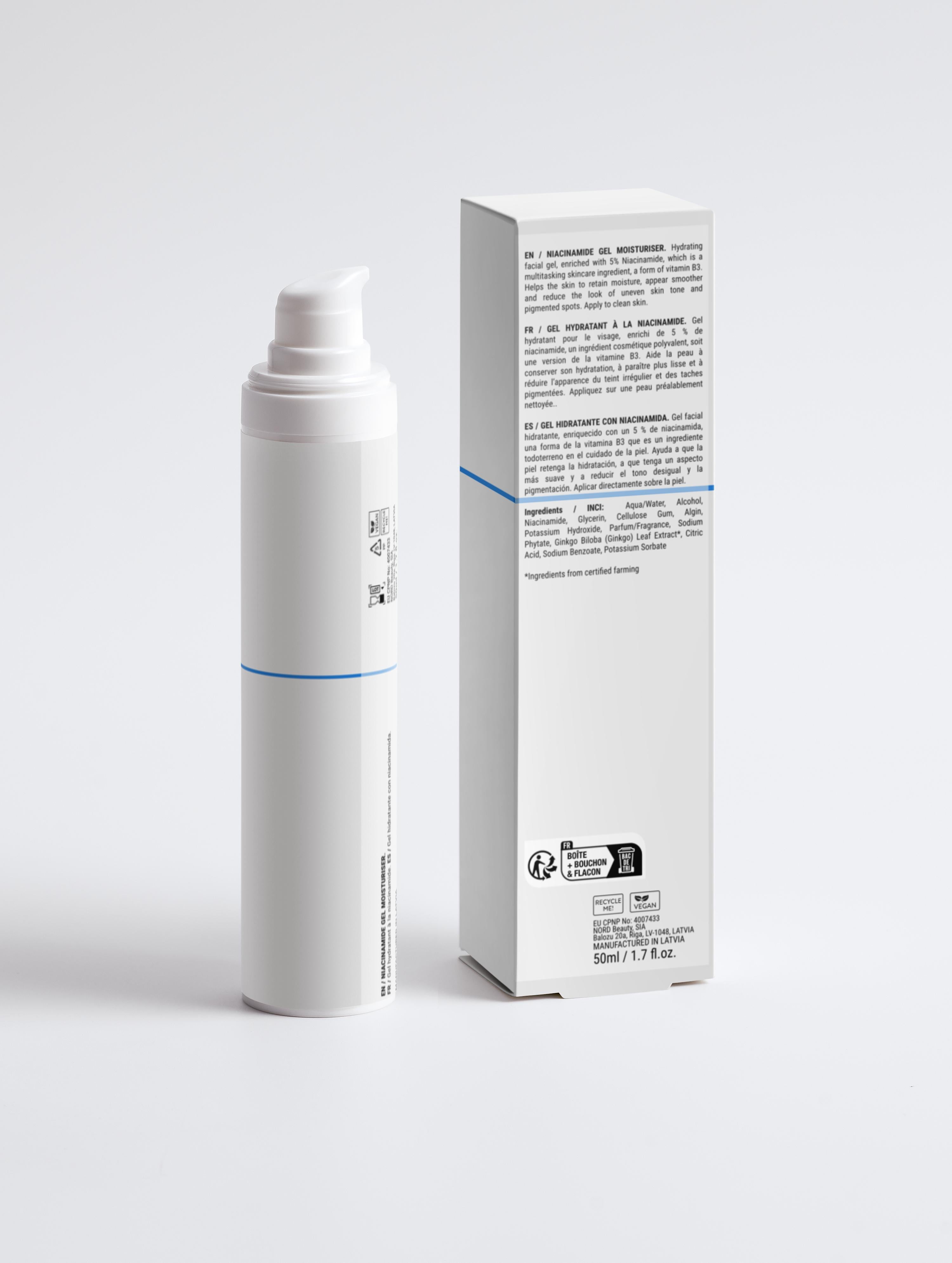 Niacinamide Gel Moisturiser  | Ziloya